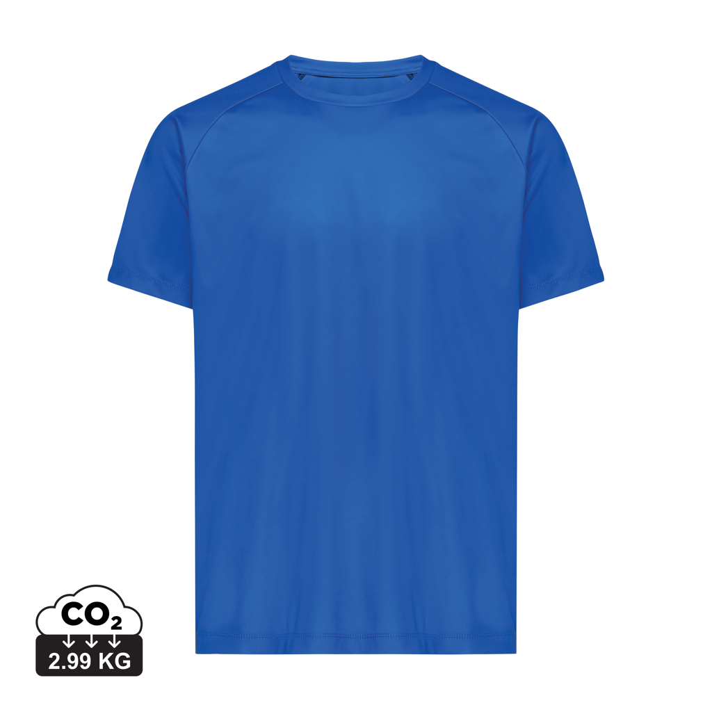 T-shirt sport publicitaire séchage rapide unisexe Tikal Iqoniq Bleu royal